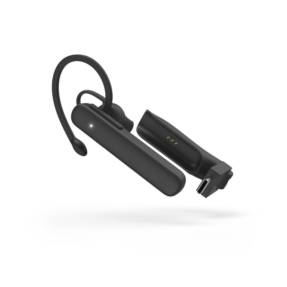 HAMA "MYVOICE STATION" MONO BLUETOOTH® HEADSET, MULTI-POINT, VOLUME REG., BLK
