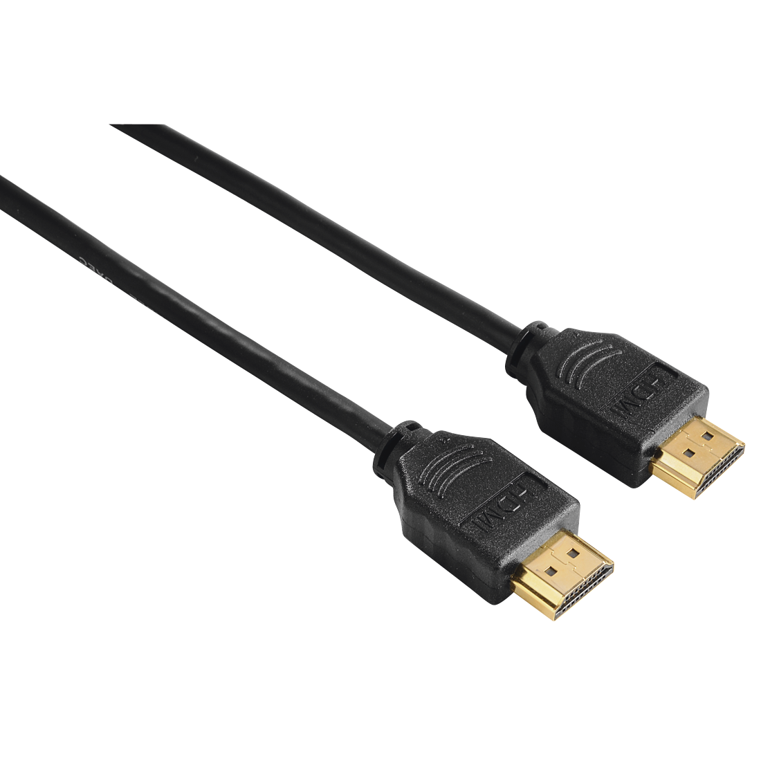 HAMA HIGH-SPEED HDMI™ CABLE, PLUG PLUG, ETHERNET, GOLD-PLATED, 1.5 M, BULK