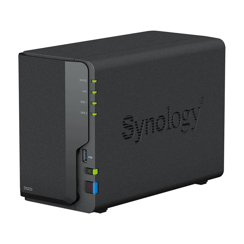 2-BAY SYNOLOGY NAS SERVER FOR SMALL BUSINESS & WORKGROUPS DS223