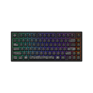 GAMING WIRELESS MECHANICAL KEYBOARD DARK PROJECT ALU81A TERRA NOVA BLACK RGB