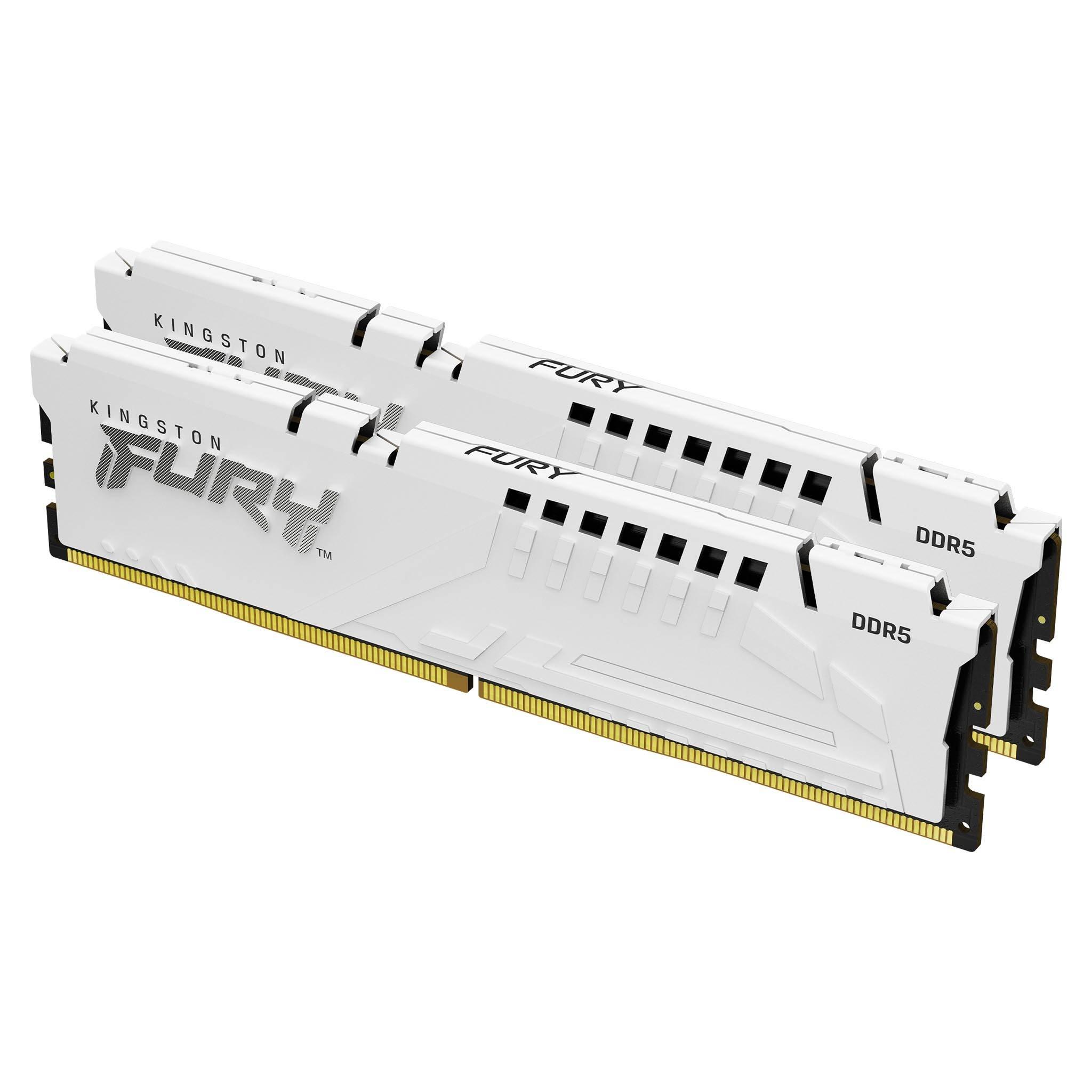 KINGSTON FURY BEAST WHITE 64GB(2X32GB) DDR5 - KF560C30BWEK2-64