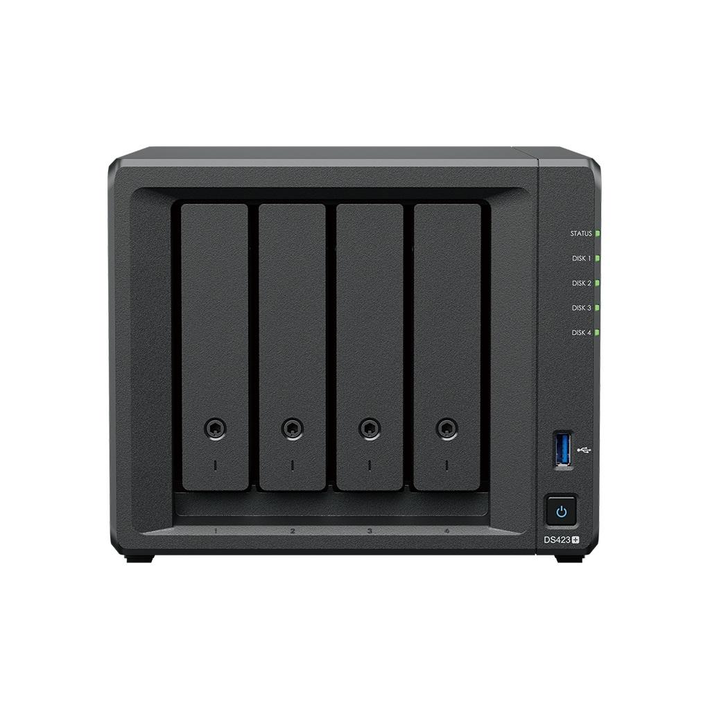 4-BAY SYNOLOGY NAS DS423+, INTEL CELERON J4125, .2GB DDR4