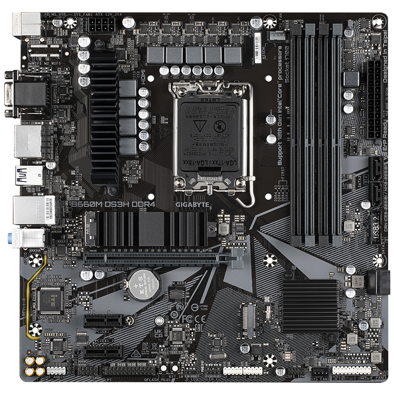 GIGABYTE B660M DS3H, SOCKET 1700, MATX