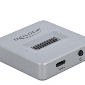 DELOCK M.2 DOCKING STATION FOR M.2 NVME PCIE SSD WITH USB TYPE-C™ FEMALE