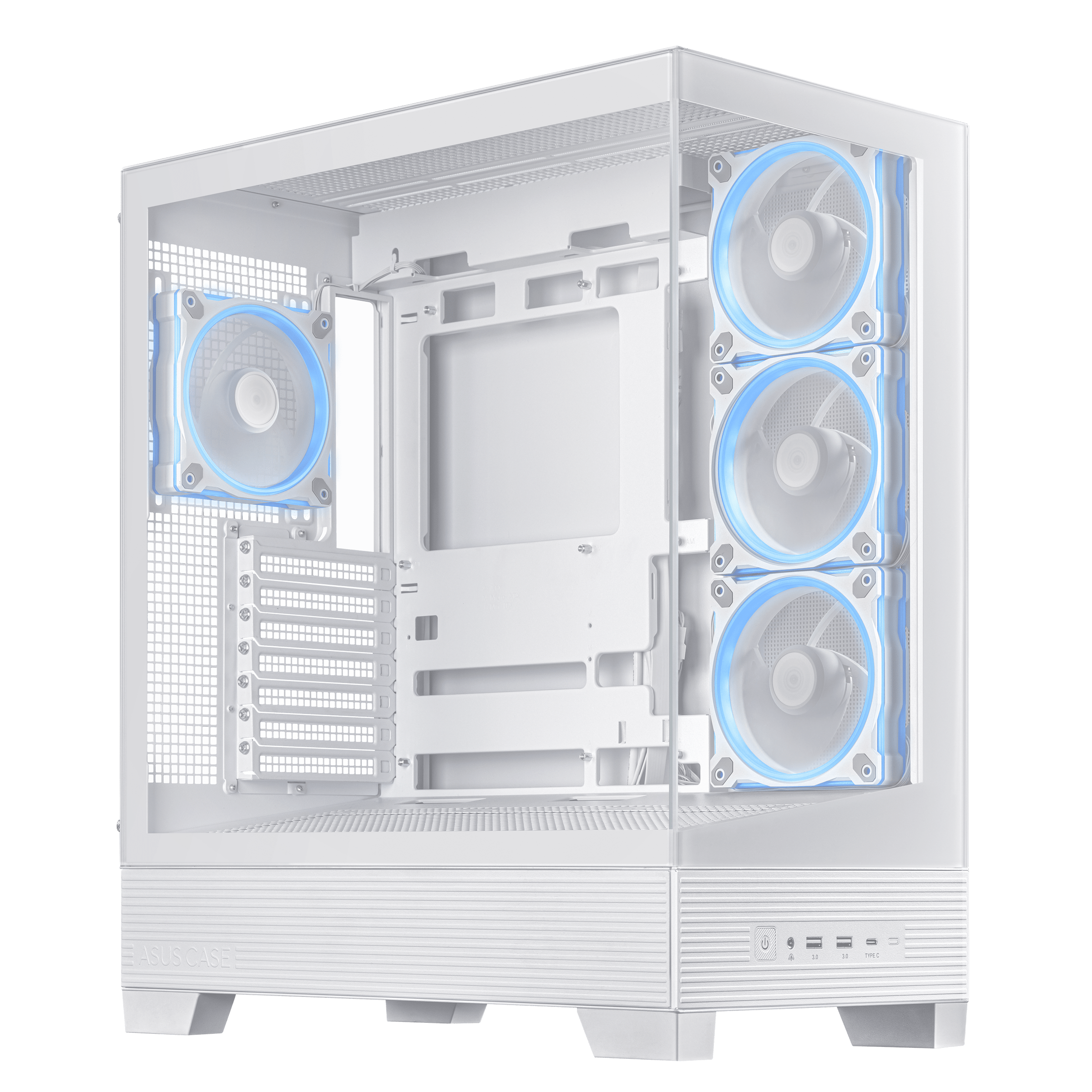 CASE ASUS A31 PLUS ARGB WHITE