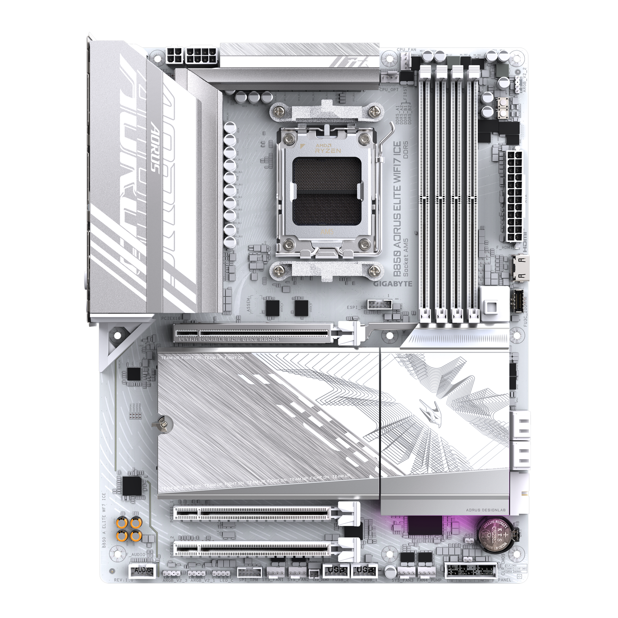 GIGABYTE B850 AORUS ELITE ICE WIFI7 SOCKET AM5
