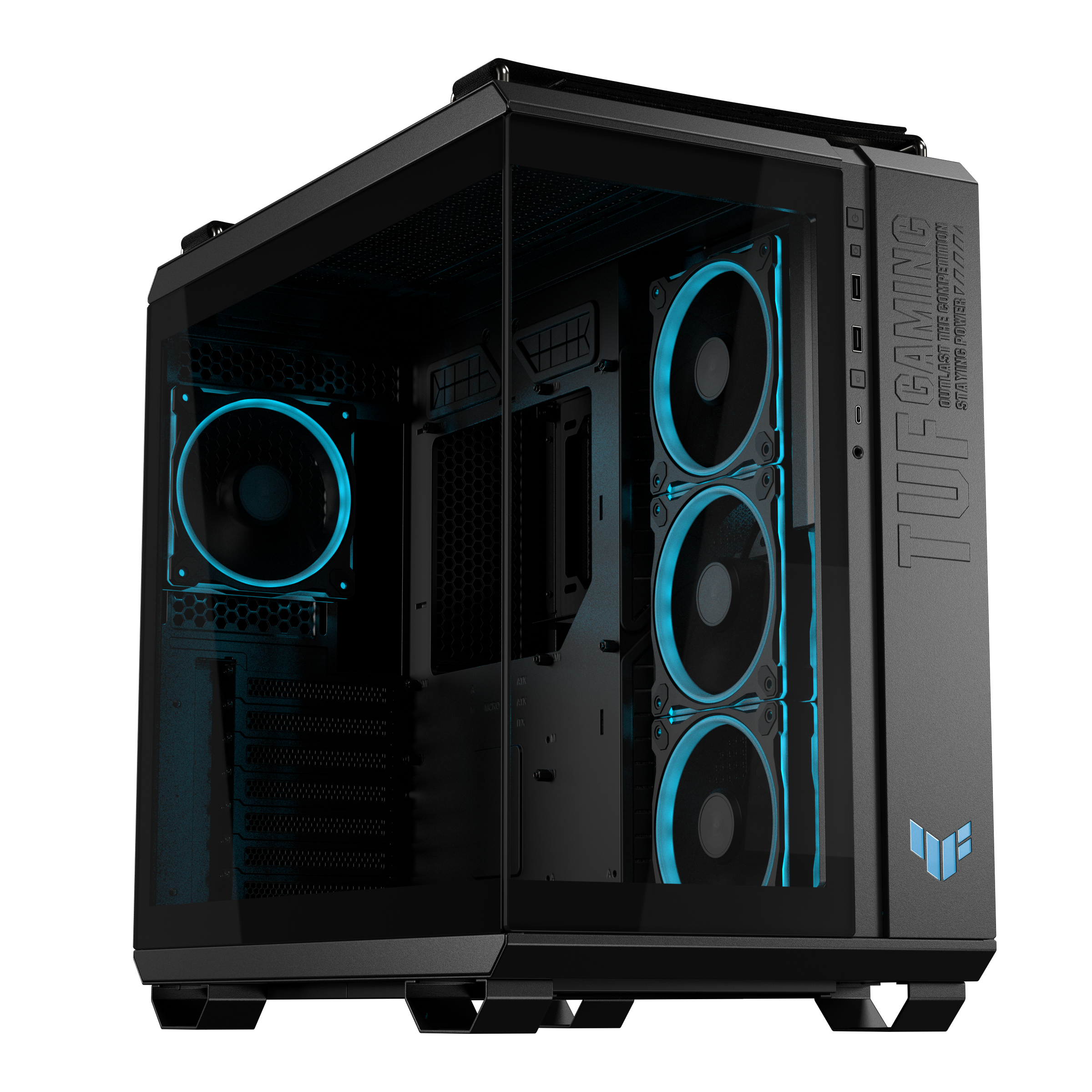 CASE ASUS TUF GAMING GT502 HORIZON ARGB BLACK EDITION