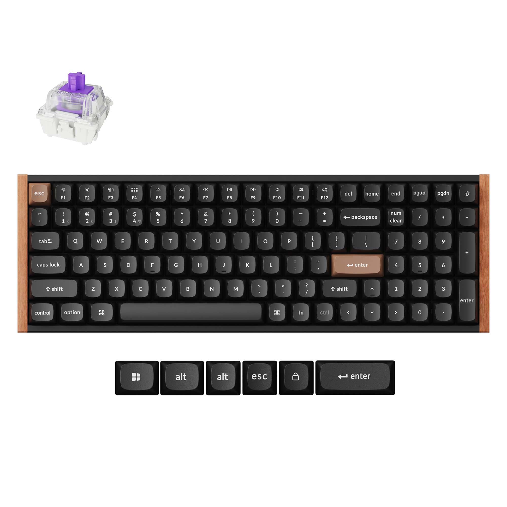 MECHANICAL KEYBOARD KEYCHRON K4 HE SPECIAL EDITION WIRELESS, FULL SIZE