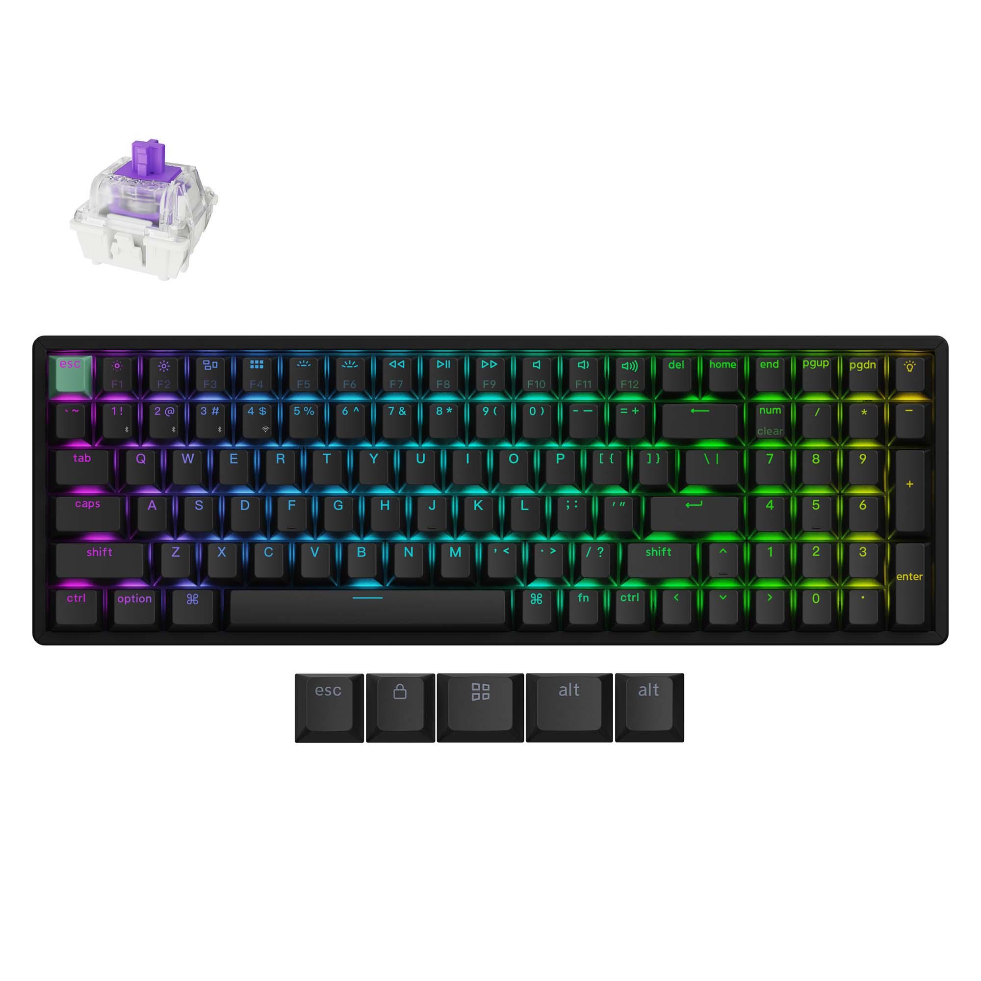 MECHANICAL KEYBOARD KEYCHRON K4 HE STANDARD EDITION WIRELESS, FULL SIZE