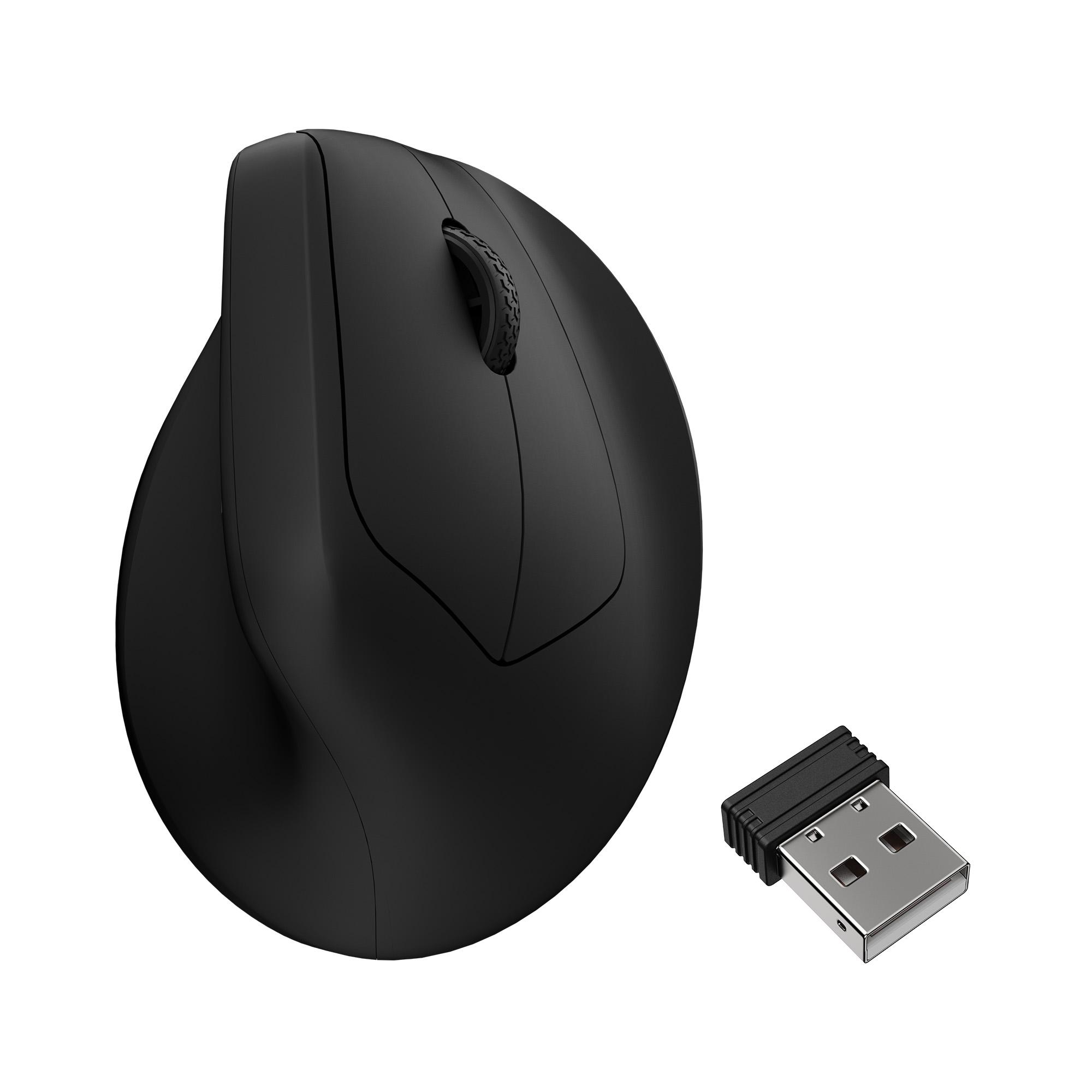 KEYCHRON M5 WIRELESS ERGONOMIC MOUSE 8K BLACK