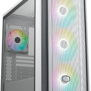 CASE COOLERMASTER MASTERBOX 600 WHITE ARGB