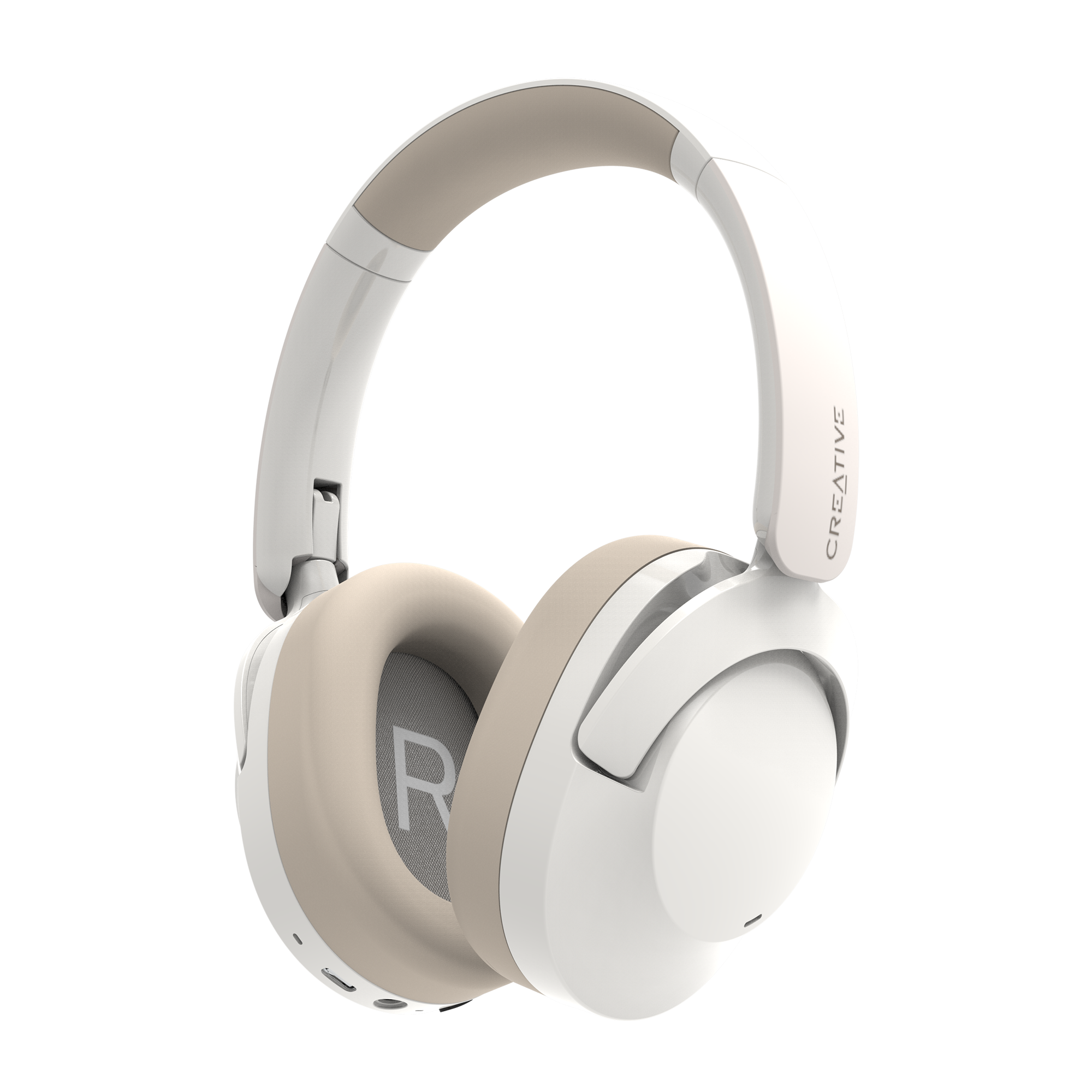 WIRELESS OVER-EAR HEADPHONES CREATIVE ZEN HYBRID 2 CREAM