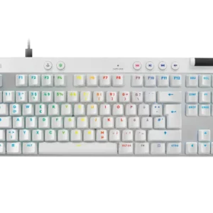 GAMING MECHANICAL KEYBOARD LOGITECH G PRO X RAPID TKL, MAGNETIC ANALOG SWITCH, WHITE
