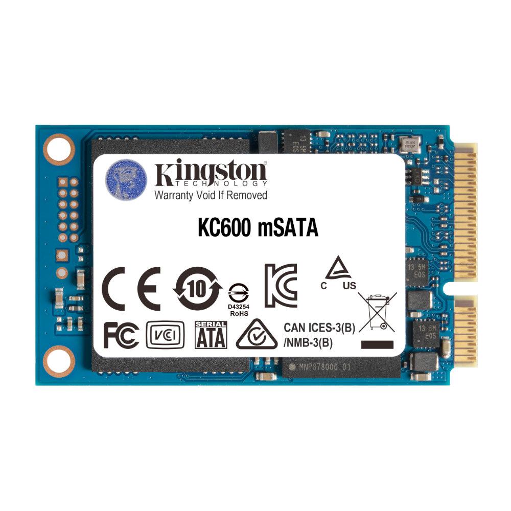 SSD KINGSTON KC600, 1024GB, MSATA