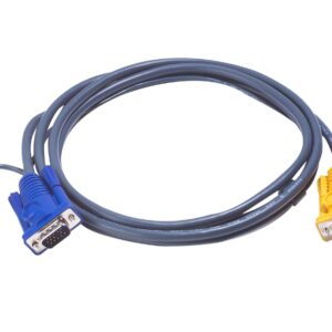 5.0M USB KVM CABLE WITH 3 IN 1 SPHD AND BUILT-IN PS/2 TO USB CONVERTER
