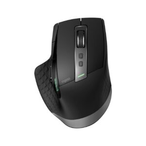 WIRELESS OPTICAL MOUSE RAPOO MT750S, MULTI-MODE, BLUETOOTH & 2.4GHZ, BLACK