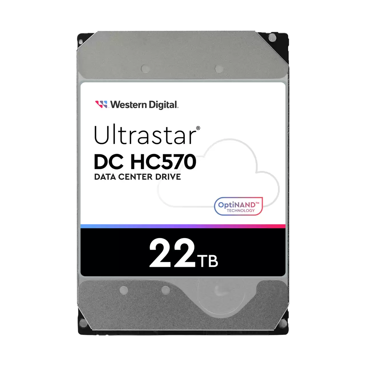 WD ULTRASTAR DC HC570, 22TB, 7200RPM, SATA 6GB/S