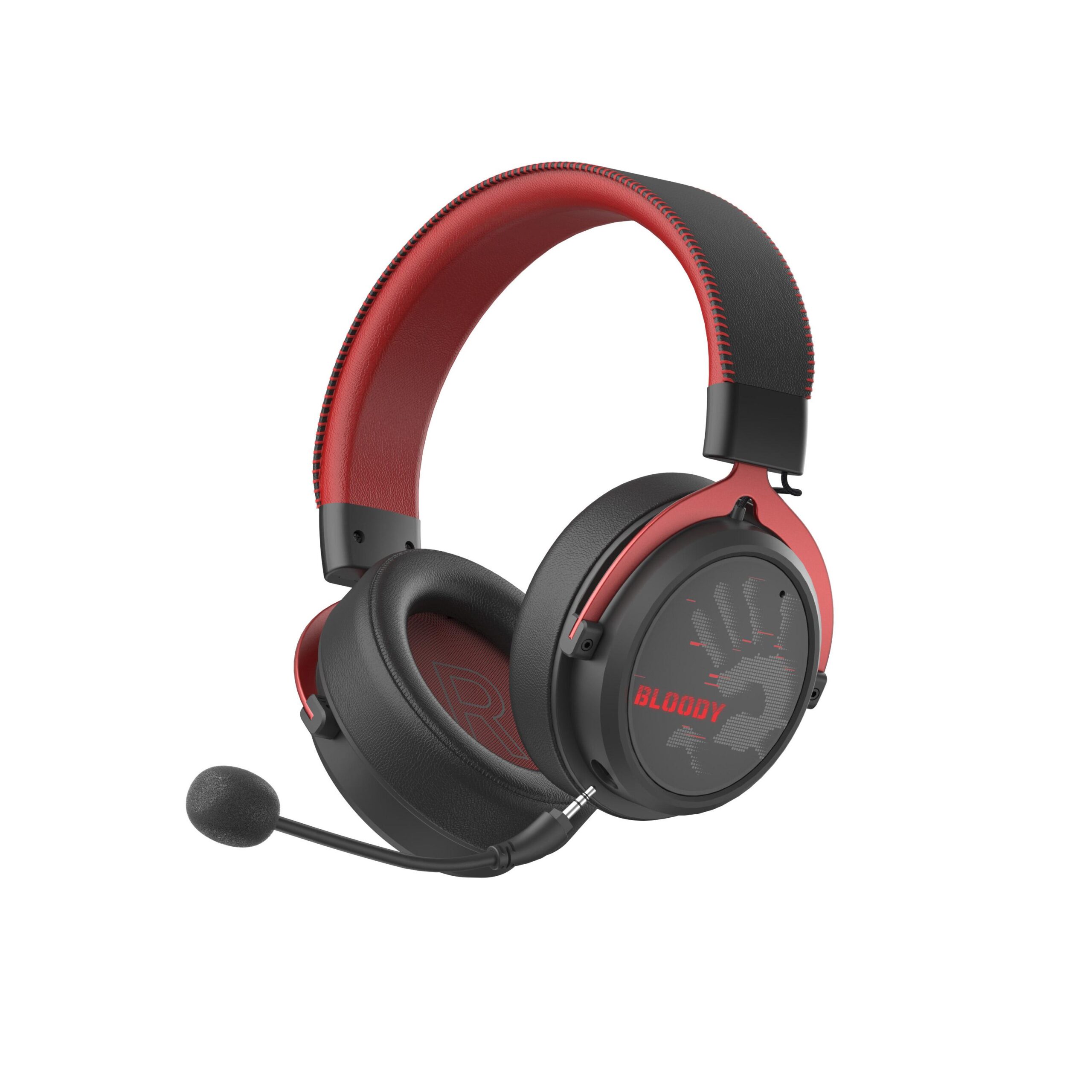 A4TECH BLOODY MR-590 GAMING WIRELESS HEADPHONES WITH MICROPHONE, BLUETOOTH 3.5MM JACK, RED