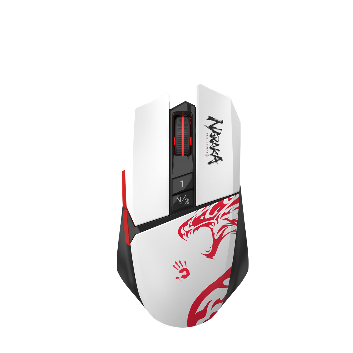 A4TECH BLOODY R36 ULTRA NARAKA GAMING WIRELESS OPTICAL MOUSE