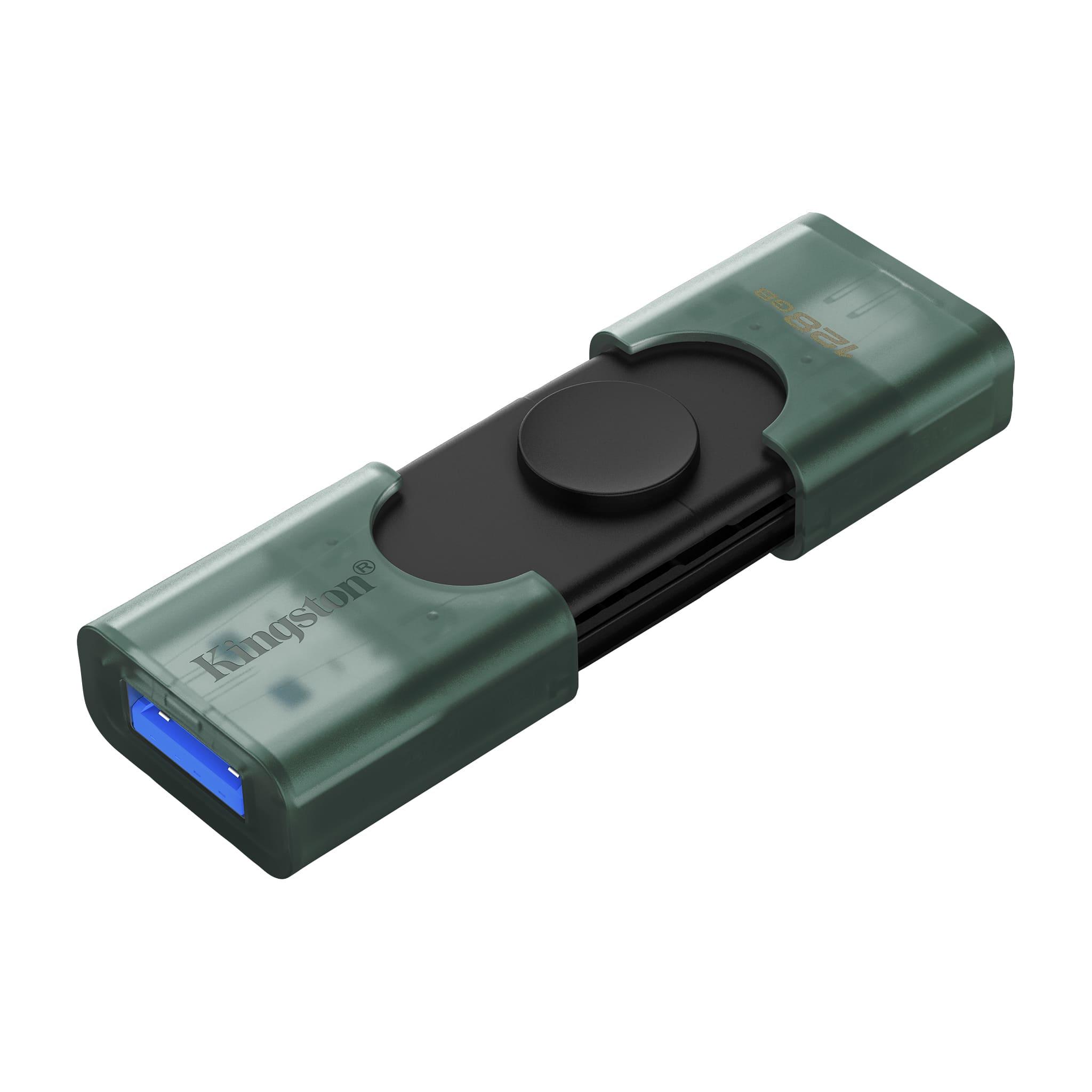 KINGSTON DATATRAVELER DUO G2, 128GB USB-C + USB-A 3.2 GEN 1