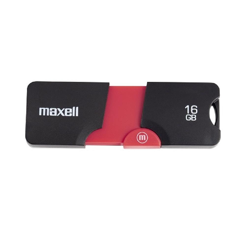 USB STICK MAXELL FLIX, USB 2.0, 16GB, BLACK