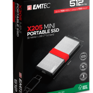 EMTEC EXT SSD X205 512G /USB-C