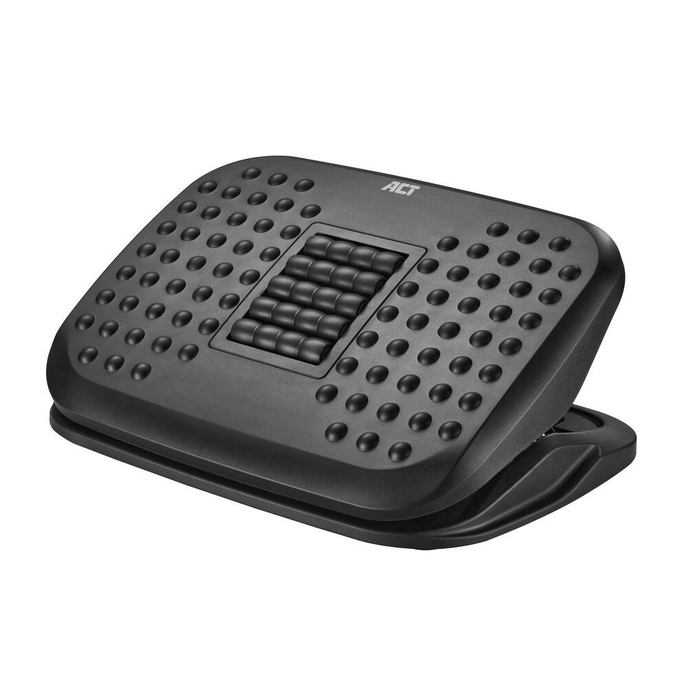 ACT ERGONOMIC HEIGHT ADJUSTABLE FOOTREST WITH MASSAGE ROLLERS