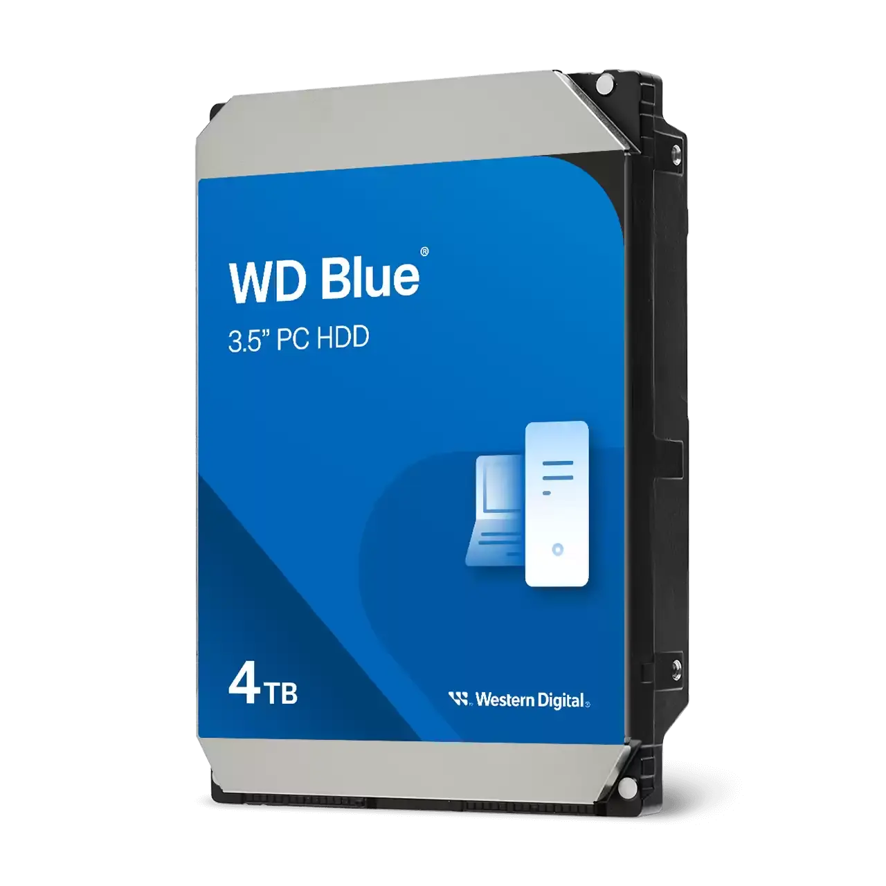 HDD WD BLUE 4TB, 5400RPM 256MB, SATA3 WD40EZZX