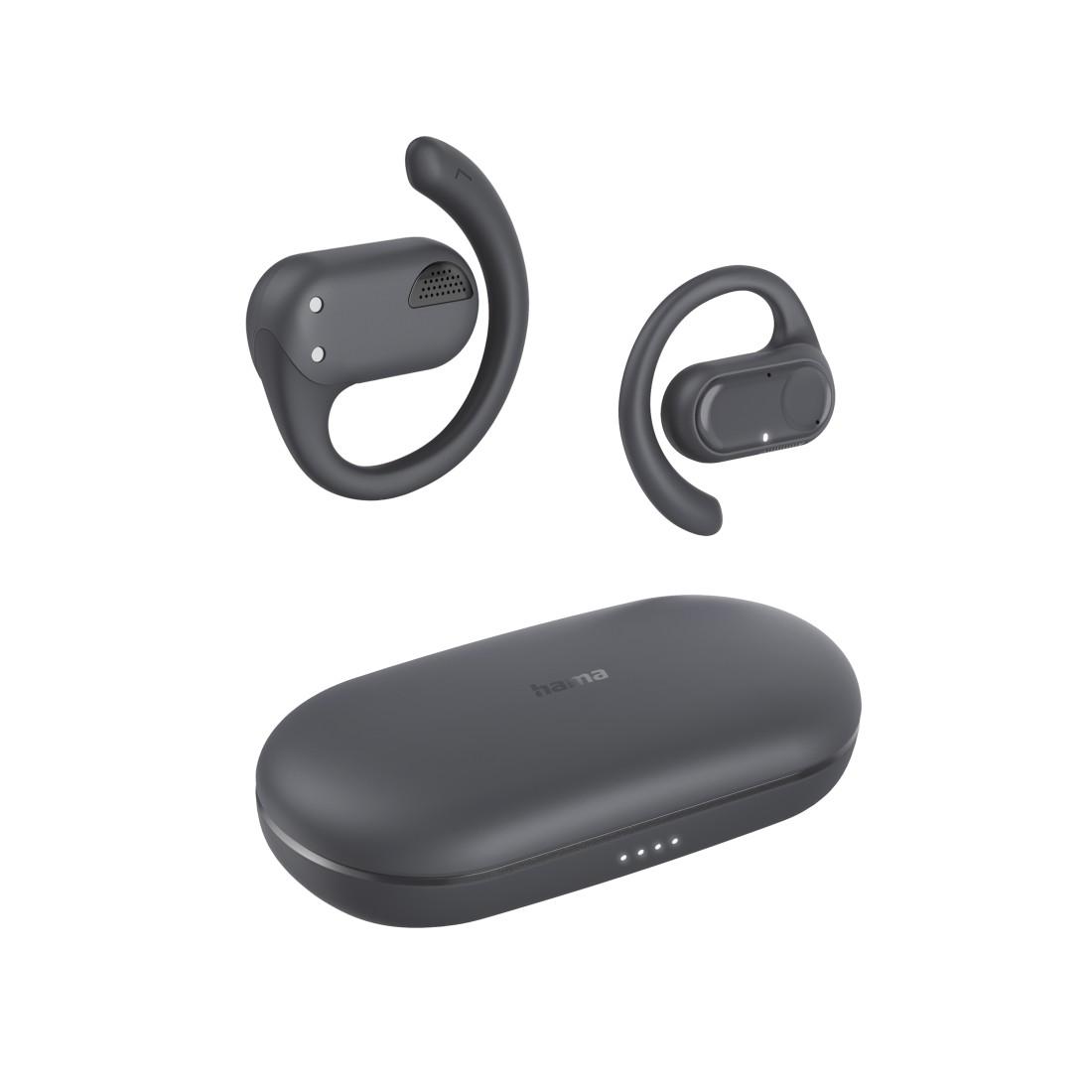 HAMA “SPIRIT OPEN” BLUETOOTH® HEADPHONES, OWS OPEN EARS, TRUE WIRELESS, APP, BLK