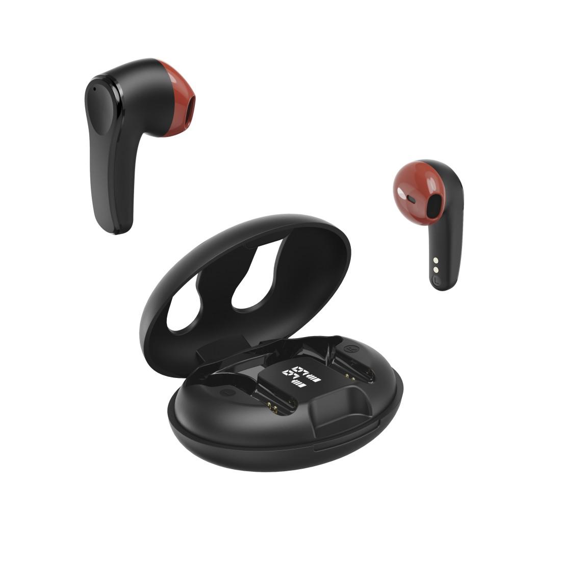 HAMA "SPIRIT UNCHAINED" BLUETOOTH® HEADPHONES, TRUE WIRELESS EARBUDS, ENC, FC, BLACK