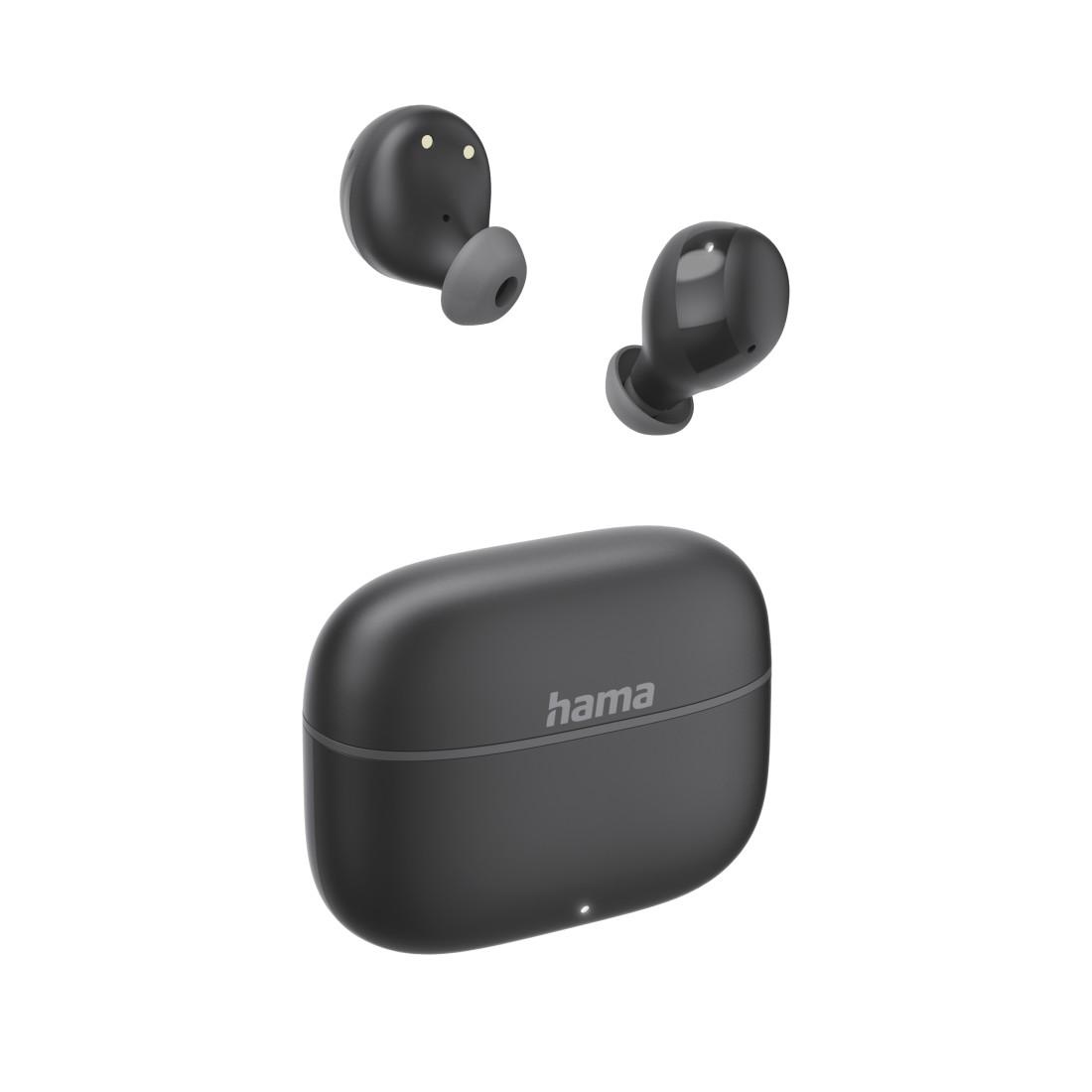 HAMA “FREEDOM BUDDY II” BLUETOOTH® HEADPHONES, TWS, EARBUDS, VOICE CONTROL, BLK