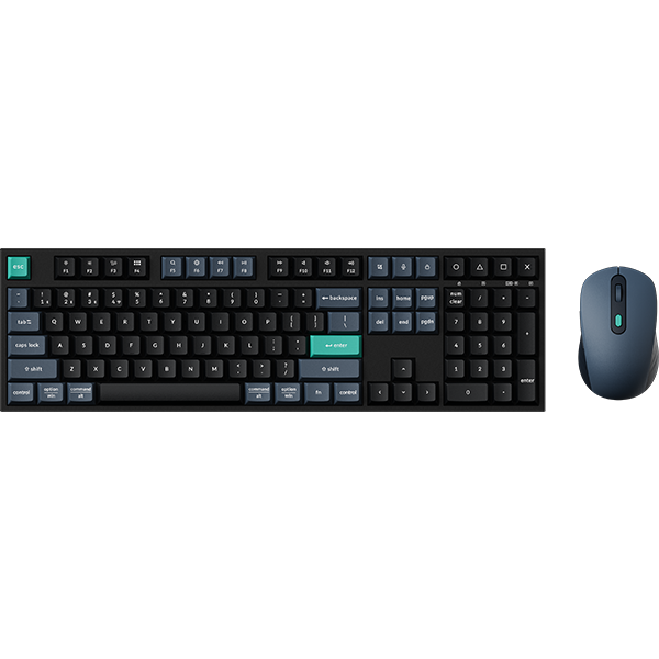 WIRELESS COMBO KEYCHRON B36 DEEP BLACK и BM25 TKL