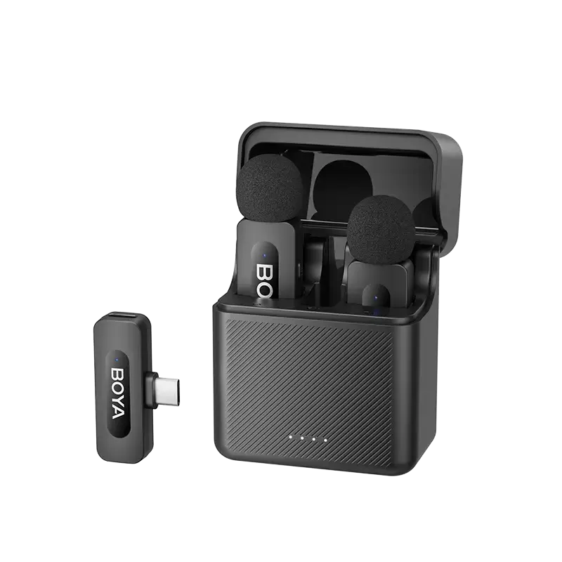 DUAL-CHANNEL WIRELESS MICROPHONE BOYA BY-V30 USB-C