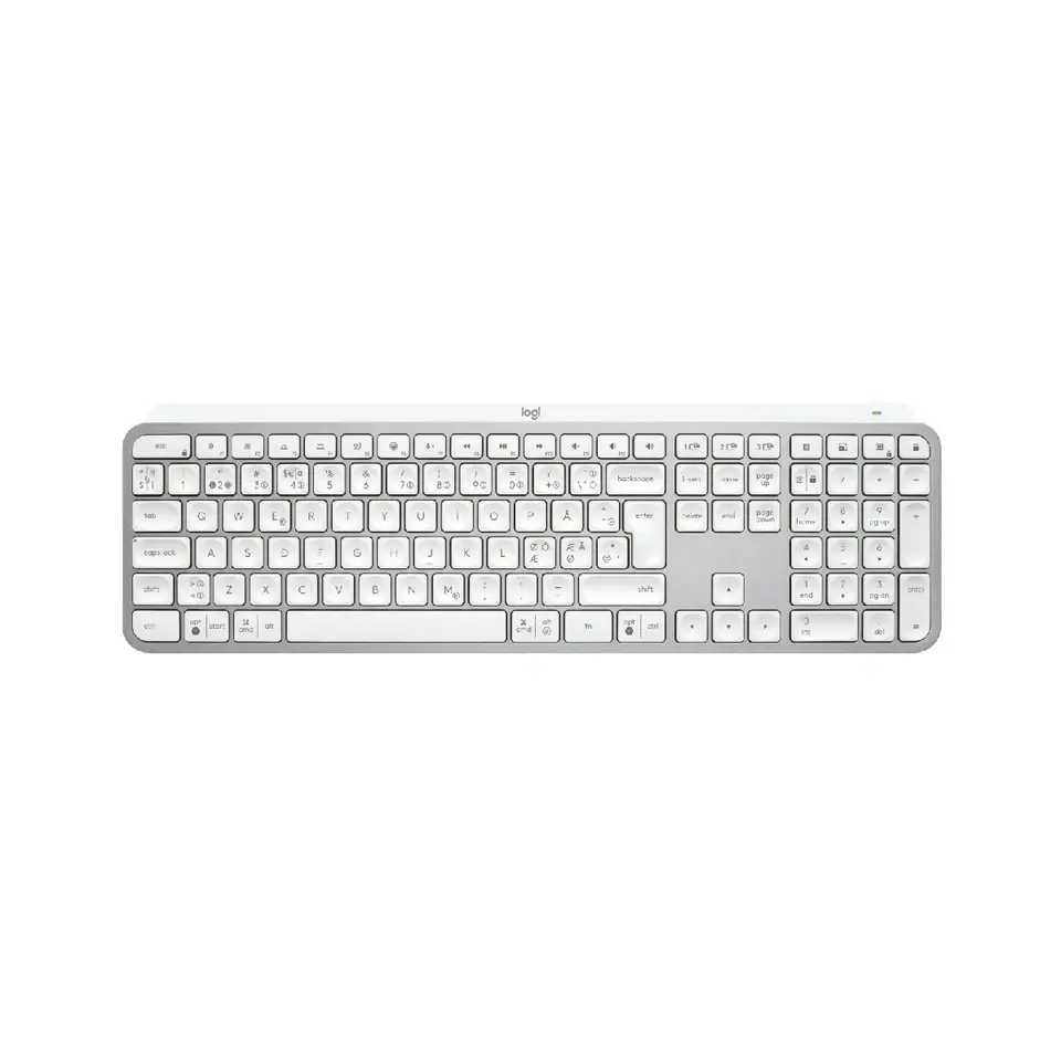 WIRELESS KEYBOARD LOGITECH MX KEYS S ILLUMINATED, PALE GRAY