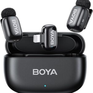 WIRELESS MICROPHONE SYSTEM BOYA MINI 2-03 с LIGHTNING