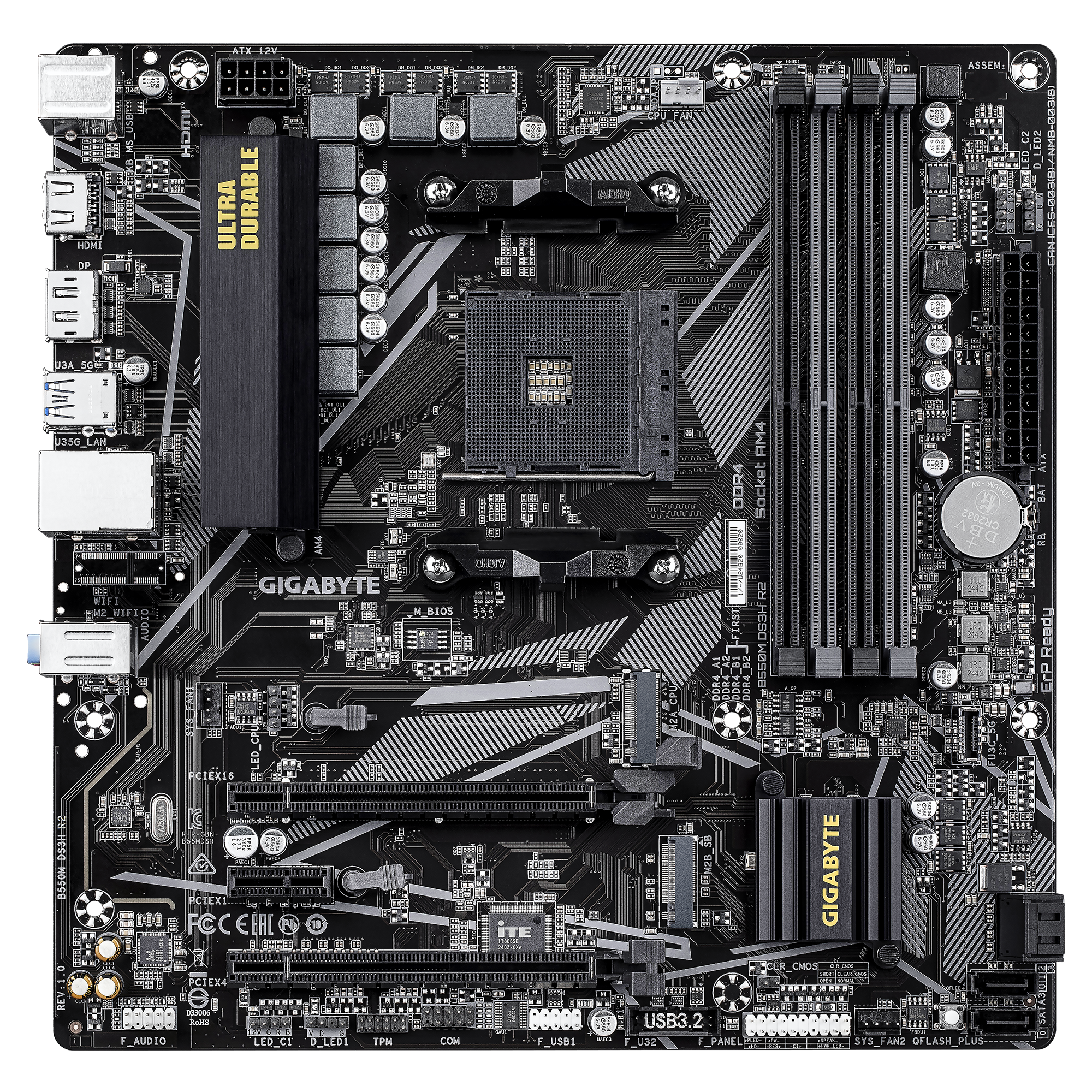 GIGABYTE B550M DS3H R2 SOCKET AM4