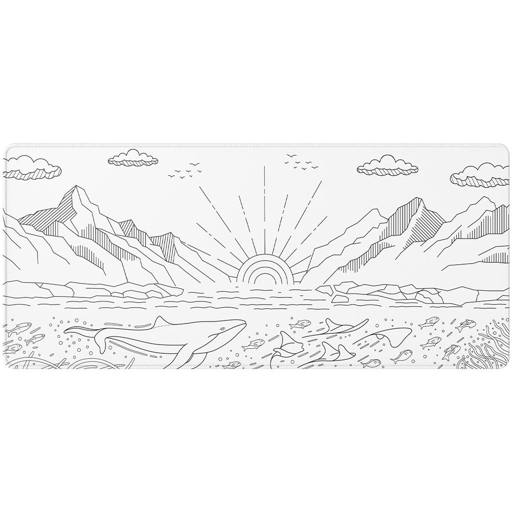 MOUSEPAD DARK PROJECT NOSTRA WHITE XL