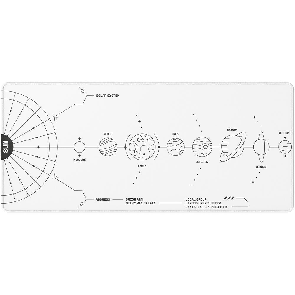 MOUSEPAD DARK PROJECT TERRA NOVA WHITE XL