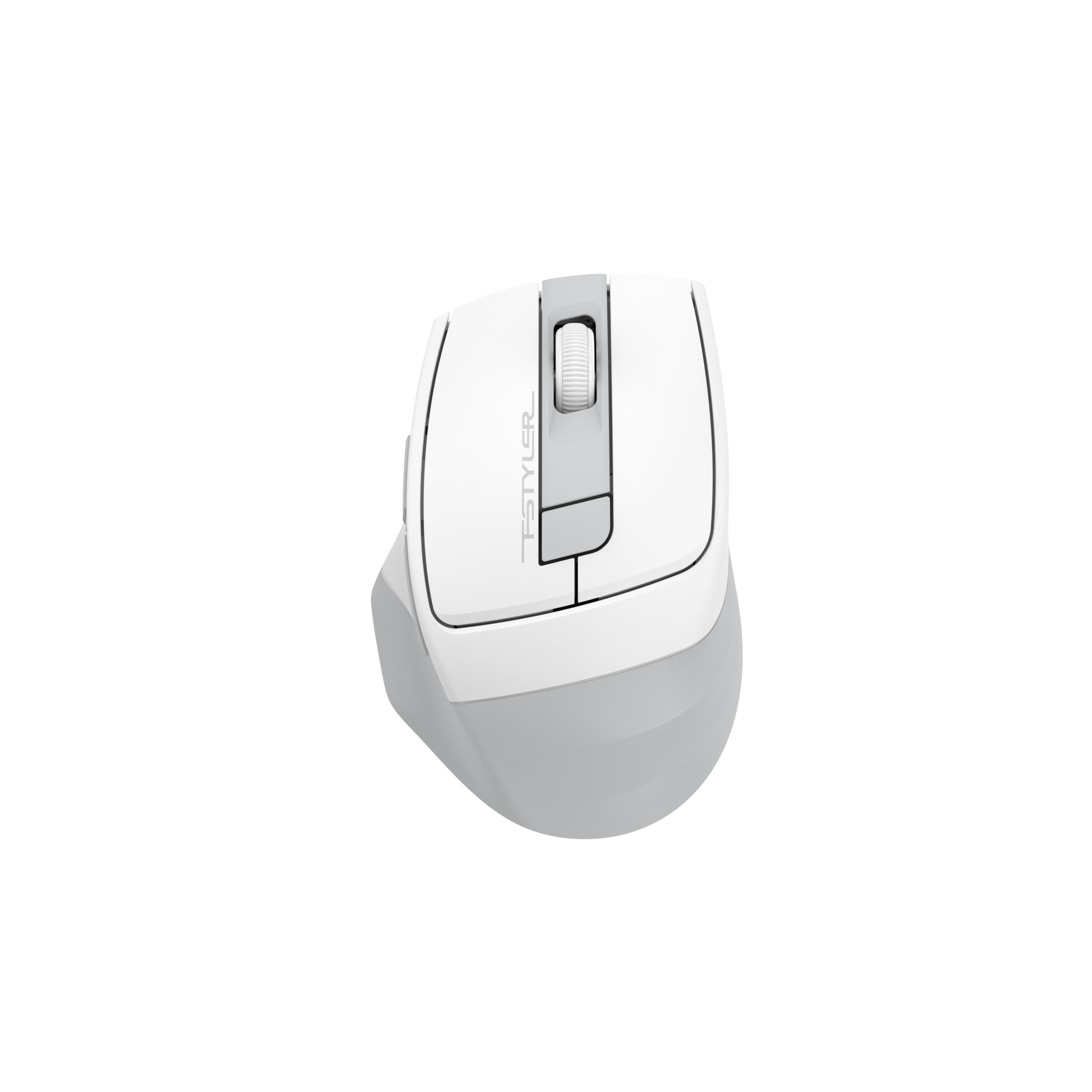 WIRELESS SILENT MOUSE A4TECH FG35CS PLUS WHITE FSTYLER, 2.4GHZ, WHITE, USB-C