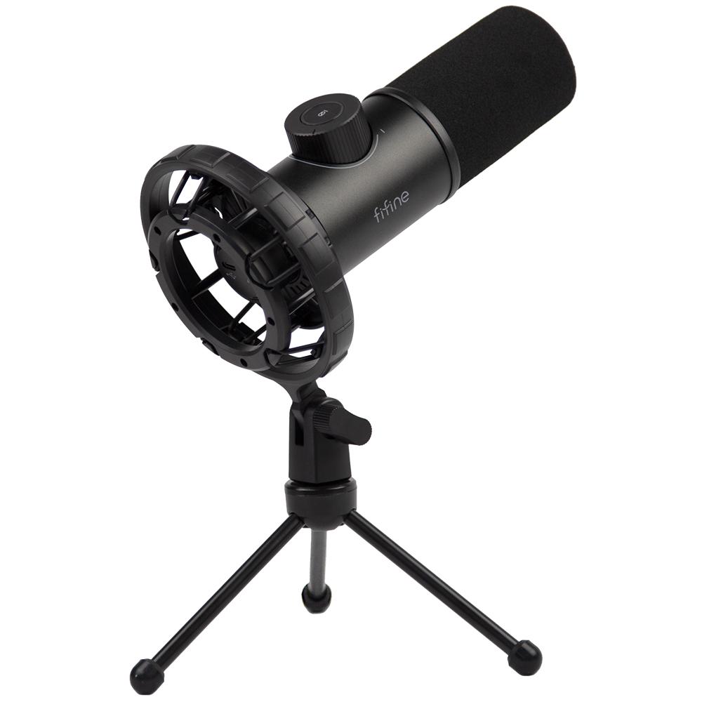 DESKTOP MICROPHONE FIFINE K658 DYNAMIC RGB BLACK