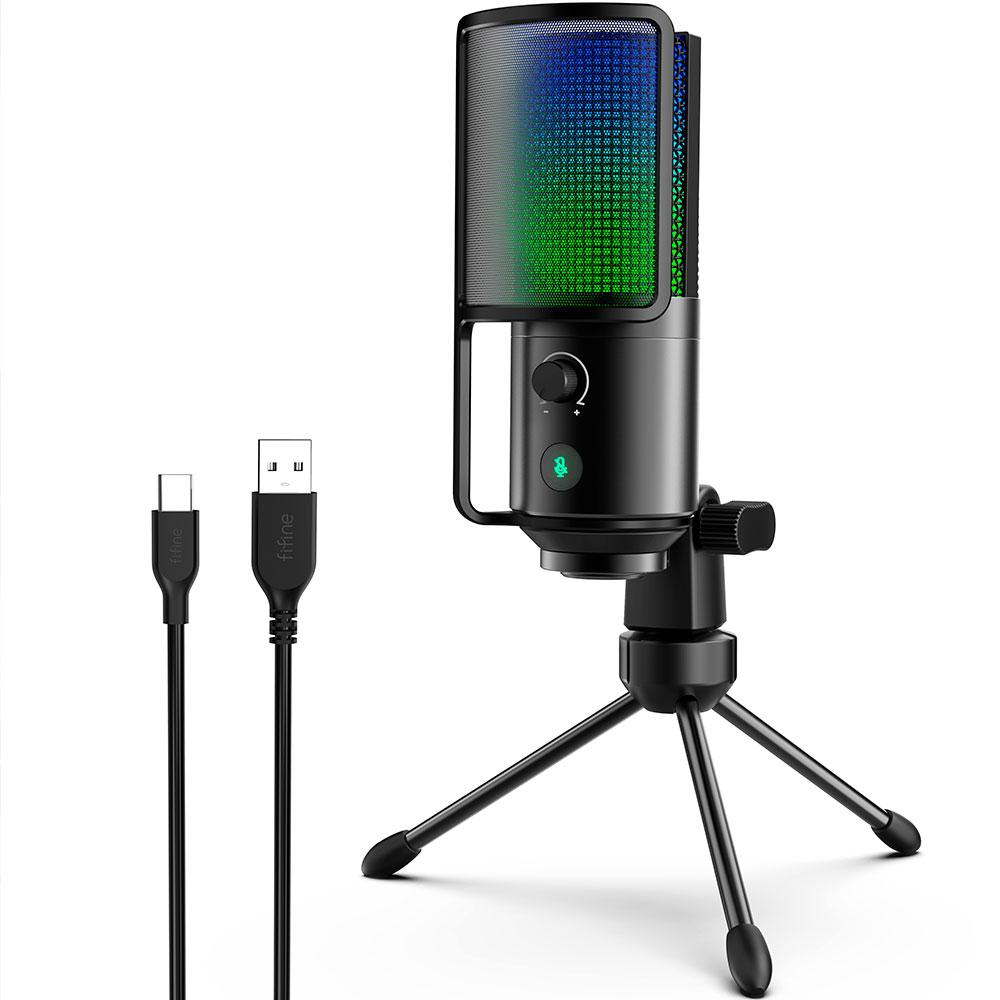 DESKTOP MICROPHONE FIFINE K669 PRO2 RGB BLACK