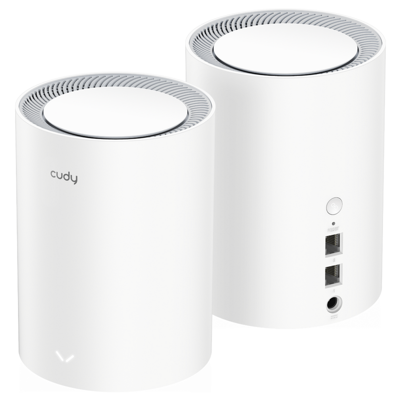 CUDY M3000, 2-PACK, AX3000 DUAL BAND, 2.4/5 GHZ, 574  2402 MBPS