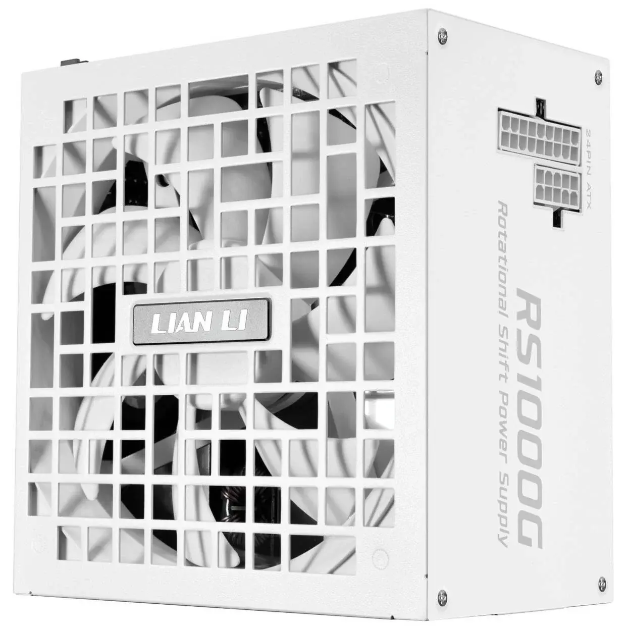 POWER SUPPLY LIAN LI RS 1000W 80+ GOLD PCIE 5.1, ATX 3.1, RS HUB WHITE