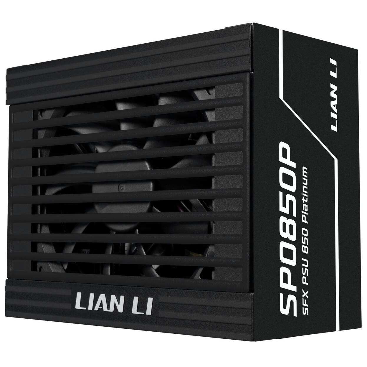 POWER SUPPLY LIAN LI SP850 BLACK 850W 80+ PLATINUM PCIE 5.1, ATX 3.1