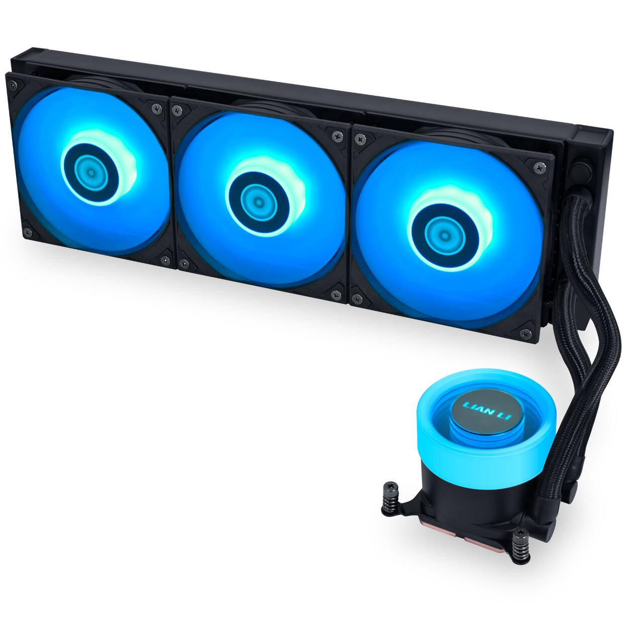 CPU COOLER AIO LIAN LI GALAHAD II LITE RGB 360 - BLACK