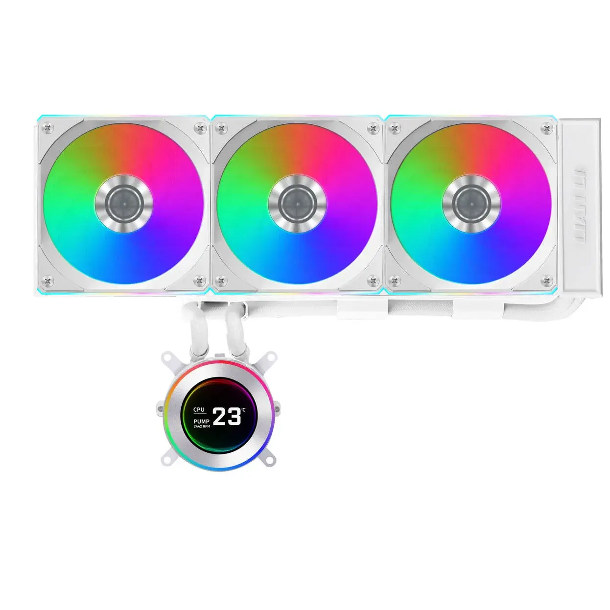 CPU COOLER LIAN LI HYDROSHIFT II LCD-C 360CL ARGB - WHITE