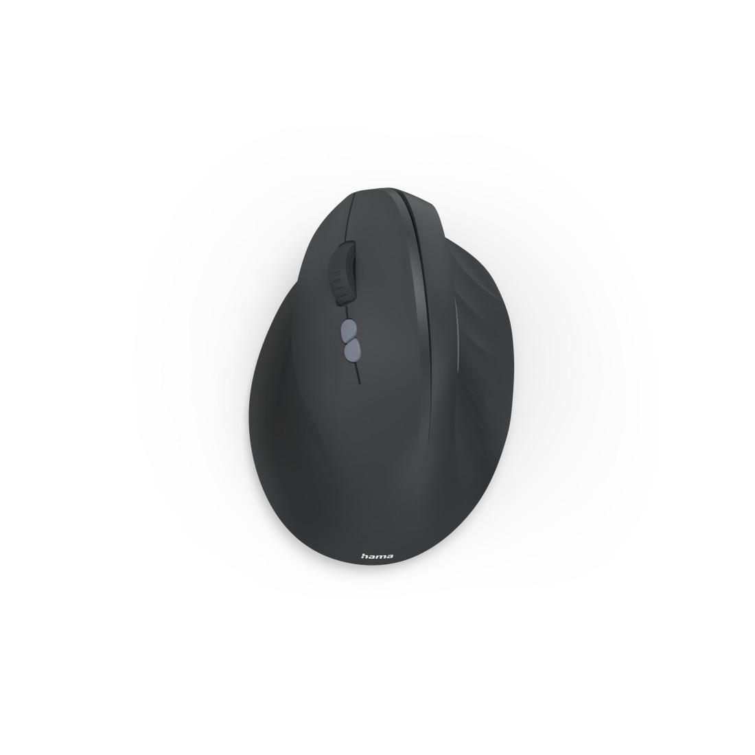 HAMA “EWM-500L” VERTICAL, ERGONOMIC LEFT-HANDED MOUSE, RADIO, 7 BUTTONS, BLACK