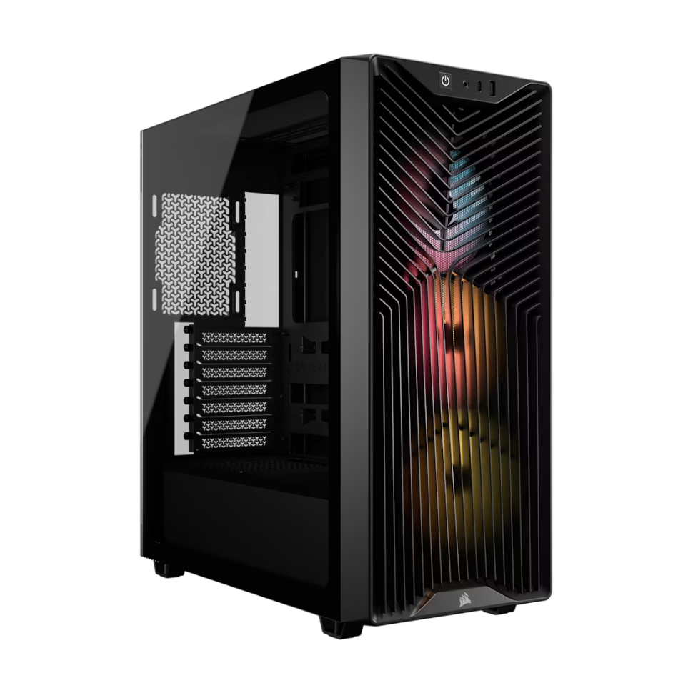 CASE CORSAIR 3200D RS ARGB MID-TOWER PERFORMANCE CASE BLACK