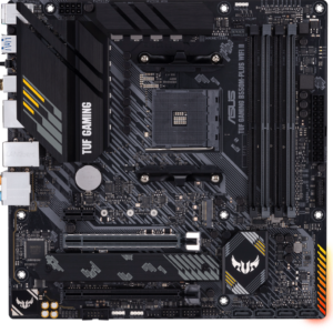 ASUS TUF GAMING B550M-PLUS WIFI II, AMD AM4, MICRO ATX, 4X DDR4, DUAL M.2, WI-FI 6, PCIE 4.0, AURA SYNC RGB