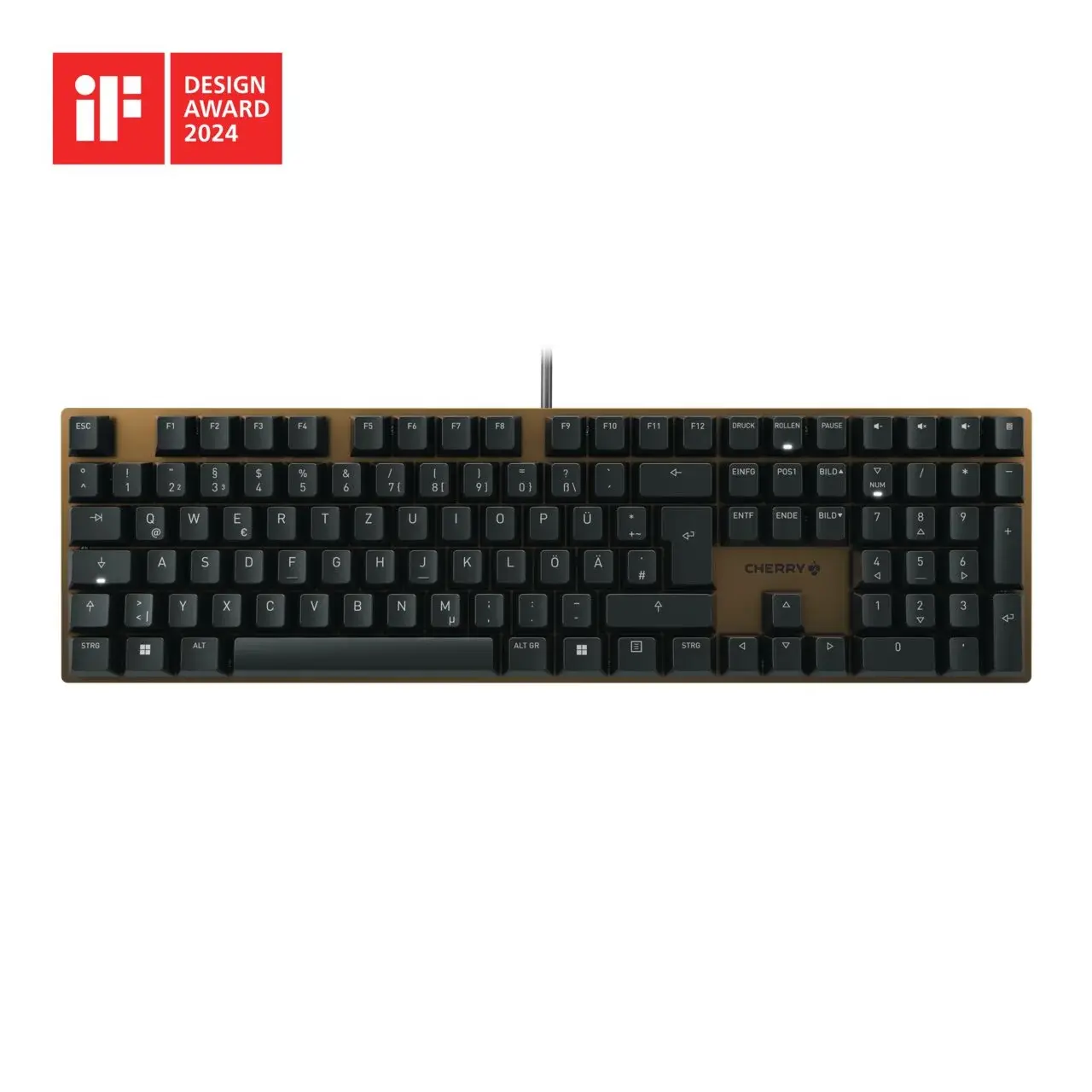 KEYBOARD CHERRY CHERRY KC 200MX BROWN